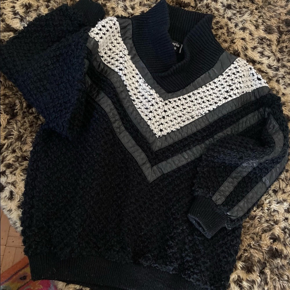 Total nod to the eighties sweater